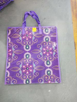 geri dönüştürülebilir laminli basılı renkli tasarımlı pp alışveriş poşeti