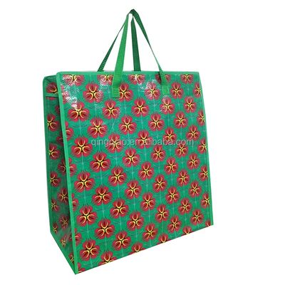 Özel Tekrar Kullanılabilir Dokuma Çantaları Suya Karşı Dayanıklı Alışveriş Çantası Özel Baskı ile