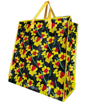 20 yıllık geçmişi olan 10 Kg Eco Friendly Ink PP dokuma alışveriş çantası