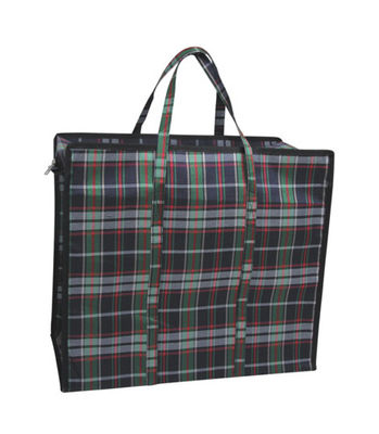 Unisex Canvas Alışveriş Çantası Fermuar Kapalı Düzenlenebilir Kemer 180GSM PP kaplama