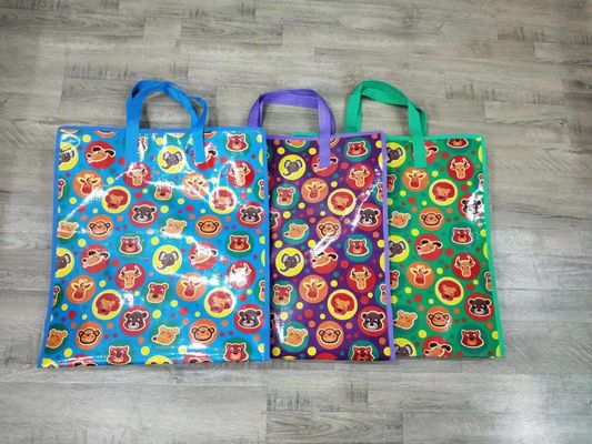 Cmyk veya Panton Renkli Çanta Çifte Elifbeli Fermuar Kapalı Çip Eco Dostlu Tasarım