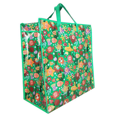 Dayanıklılık 10 Kg veya Daha Fazla Ekolojik Arkadaşlıklı Baskı Mürekkebi ile PP Torbalar